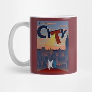 Flee The City Poster Mug